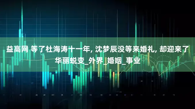 益高网 等了杜海涛十一年, 沈梦辰没等来婚礼, 却迎来了华丽蜕变_外界_婚姻_事业